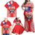 Personalised Taiwan Billiards Family Matching Off Shoulder Maxi Dress and Hawaiian Shirt Eight-ball Pool Polynesia Tattoo - Polynesian Pride
