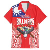 Personalised Taiwan Billiards Family Matching Off Shoulder Maxi Dress and Hawaiian Shirt Eight-ball Pool Polynesia Tattoo - Polynesian Pride