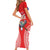 Personalised Taiwan Billiards Family Matching Short Sleeve Bodycon Dress and Hawaiian Shirt Eight-ball Pool Polynesia Tattoo - Polynesian Pride