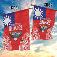 Personalised Taiwan Billiards Garden Flag Eight-ball Pool Polynesia Tattoo - Polynesian Pride