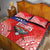 Personalised Taiwan Billiards Quilt Bed Set Eight-ball Pool Polynesia Tattoo - Polynesian Pride
