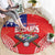 Personalised Taiwan Billiards Round Carpet Eight-ball Pool Polynesia Tattoo - Polynesian Pride