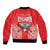 Personalised Taiwan Billiards Sleeve Zip Bomber Jacket Eight-ball Pool Polynesia Tattoo - Polynesian Pride