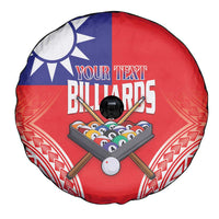 Personalised Taiwan Billiards Spare Tire Cover Eight-ball Pool Polynesia Tattoo - Polynesian Pride