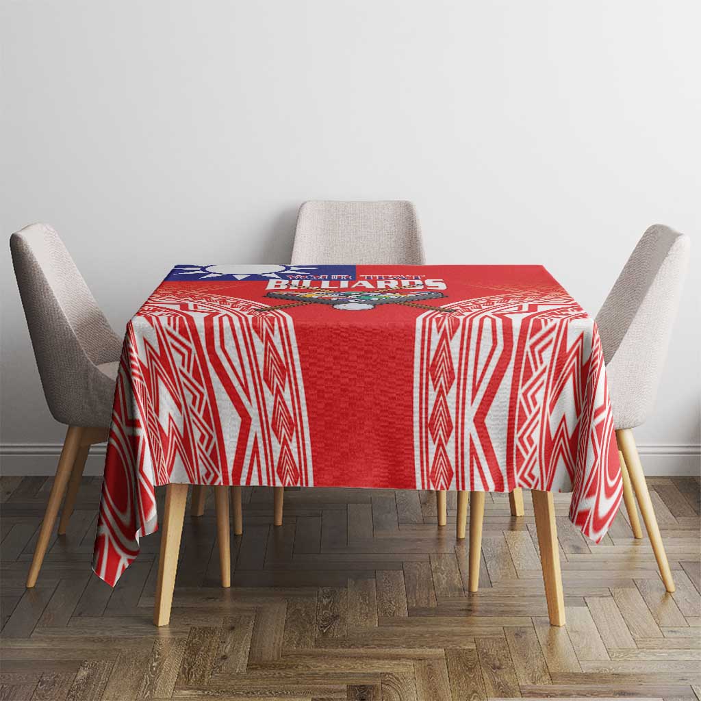 Personalised Taiwan Billiards Tablecloth Eight-ball Pool Polynesia Tattoo - Polynesian Pride