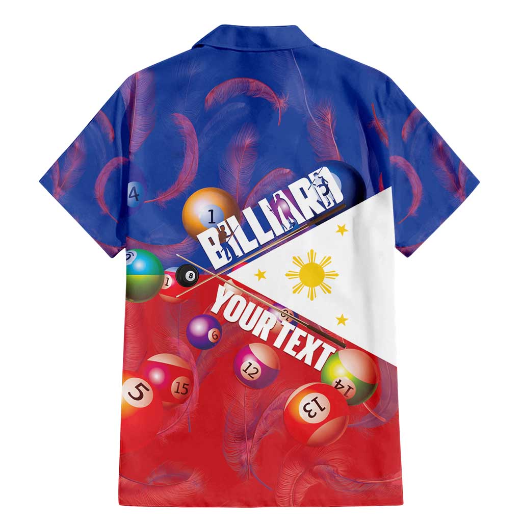 Personalised Philippines Billiards Family Matching Mermaid Dress and Hawaiian Shirt Cue With Balls Flag Style - Polynesian Pride