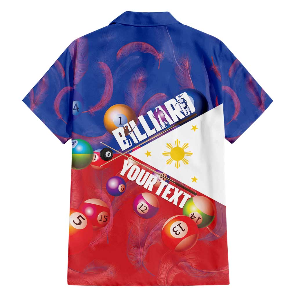 Personalised Philippines Billiards Family Matching Summer Maxi Dress and Hawaiian Shirt Cue With Balls Flag Style - Polynesian Pride