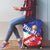 Personalised Philippines Billiards Luggage Cover Cue With Balls Flag Style - Polynesian Pride