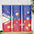 Personalised Philippines Billiards Skinny Tumbler Cue With Balls Flag Style - Polynesian Pride