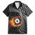 Personalised New Zealand Billiards Family Matching Mermaid Dress and Hawaiian Shirt Maori Fern On Fire 8 Ball - Polynesian Pride