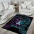Suicide Awareness Memorial Area Rug I Wear Purple and Teal For Someone I Miss - Polynesian Pride