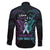 Suicide Awareness Memorial Family Matching Long Sleeve Bodycon Dress and Hawaiian Shirt I Wear Purple and Teal For Someone I Miss - Polynesian Pride