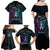 Suicide Awareness Memorial Family Matching Off Shoulder Maxi Dress and Hawaiian Shirt I Wear Purple and Teal For Someone I Miss - Polynesian Pride