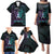 Suicide Awareness Memorial Family Matching Puletasi and Hawaiian Shirt I Wear Purple and Teal For Someone I Miss - Polynesian Pride