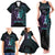 Suicide Awareness Memorial Family Matching Tank Maxi Dress and Hawaiian Shirt I Wear Purple and Teal For Someone I Miss - Polynesian Pride