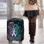 Suicide Awareness Memorial Luggage Cover I Wear Purple and Teal For Someone I Miss - Polynesian Pride