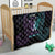Suicide Awareness Memorial Quilt I Wear Purple and Teal For Someone I Miss - Polynesian Pride