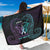 Suicide Awareness Memorial Sarong I Wear Purple and Teal For Someone I Miss - Polynesian Pride