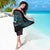 Suicide Awareness Memorial Sarong I Wear Purple and Teal For Someone I Miss - Polynesian Pride