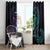 Suicide Awareness Memorial Window Curtain I Wear Purple and Teal For Someone I Miss - Polynesian Pride