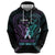 Suicide Awareness Memorial Zip Hoodie I Wear Purple and Teal For Someone I Miss - Polynesian Pride