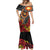 Celebrating 50 Years Papua New Guinea Mermaid Dress Aboriginal Mix Papuan Pattern - Polynesian Pride