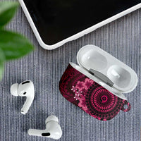 Vanuatu AirPods Case Hibisus Polynesian Pattern Pink - Polynesian Pride