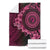 Vanuatu Blanket Hibisus Polynesian Pattern Pink - Polynesian Pride