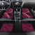 Vanuatu Car Mats Hibisus Polynesian Pattern Pink - Polynesian Pride