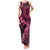Vanuatu Family Matching Tank Maxi Dress and Hawaiian Shirt Hibisus Polynesian Pattern Pink - Polynesian Pride