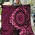 Vanuatu Quilt Hibisus Polynesian Pattern Pink - Polynesian Pride
