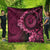 Vanuatu Quilt Hibisus Polynesian Pattern Pink - Polynesian Pride
