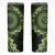 Vanuatu Skinny Tumbler Hibisus Polynesian Pattern Green - Polynesian Pride