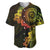 Vanuatu Baseball Jersey Hibisus Polynesian Pattern Reggae - Polynesian Pride