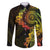 Vanuatu Family Matching Long Sleeve Bodycon Dress and Hawaiian Shirt Hibisus Polynesian Pattern Reggae - Polynesian Pride