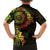 Vanuatu Family Matching Off The Shoulder Long Sleeve Dress and Hawaiian Shirt Hibisus Polynesian Pattern Reggae - Polynesian Pride