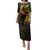 Vanuatu Family Matching Puletasi and Hawaiian Shirt Hibisus Polynesian Pattern Reggae - Polynesian Pride