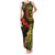 Vanuatu Family Matching Tank Maxi Dress and Hawaiian Shirt Hibisus Polynesian Pattern Reggae - Polynesian Pride