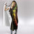 Vanuatu Hooded Blanket Hibisus Polynesian Pattern Reggae - Polynesian Pride