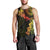 Vanuatu Men Tank Top Hibisus Polynesian Pattern Reggae - Polynesian Pride