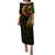 Vanuatu Puletasi Hibisus Polynesian Pattern Reggae - Polynesian Pride