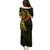 Vanuatu Puletasi Hibisus Polynesian Pattern Reggae - Polynesian Pride