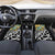 New Zealand Australia Rugby Car Mats Wallabies Aboriginal All Black Maori Tiki Together - Polynesian Pride