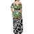 New Zealand Australia Rugby Custom Off Shoulder Maxi Dress Wallabies Aboriginal All Black Maori Tiki Together - Polynesian Pride