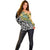 New Zealand Australia Rugby Custom Off Shoulder Sweater Wallabies Aboriginal All Black Maori Tiki Together - Polynesian Pride