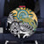 New Zealand Australia Rugby Spare Tire Cover Wallabies Aboriginal All Black Maori Tiki Together - Polynesian Pride