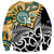 New Zealand Australia Rugby Custom Sweatshirt Wallabies Aboriginal All Black Maori Tiki Together - Polynesian Pride