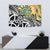 New Zealand Australia Rugby Tapestry Wallabies Aboriginal All Black Maori Tiki Together - Polynesian Pride