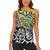 New Zealand Australia Rugby Custom Women Sleeveless Polo Shirt Wallabies Aboriginal All Black Maori Tiki Together - Polynesian Pride