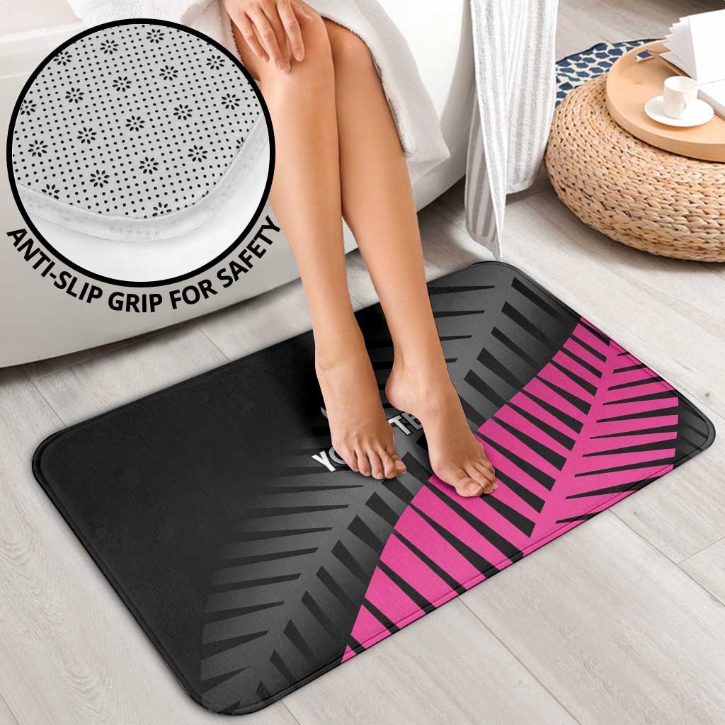 New Zealand Silver Fern Rugby Custom Bathroom Set 2025 All Black Go Champions - Polynesian Pride